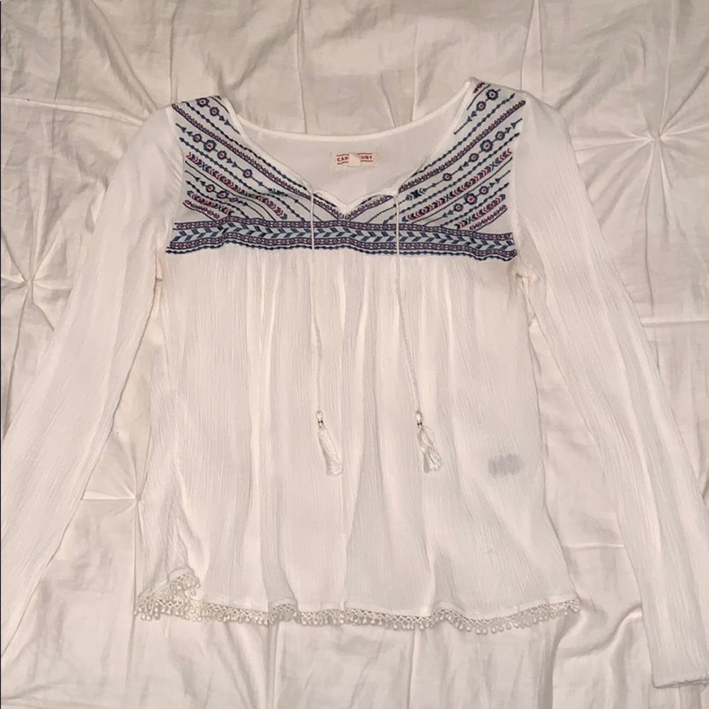Cape Juby Peasant Top